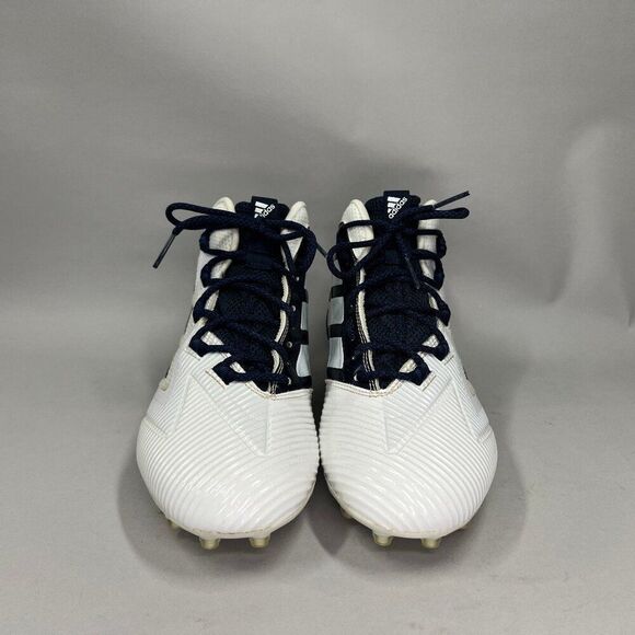 Adidas Freak‎ Carbon Football Cleats Men's Size 13 White Blue Mid Athletic Shoes - Picture 2 of 16